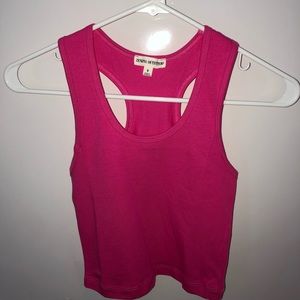 Women’s adult small pink crop top.